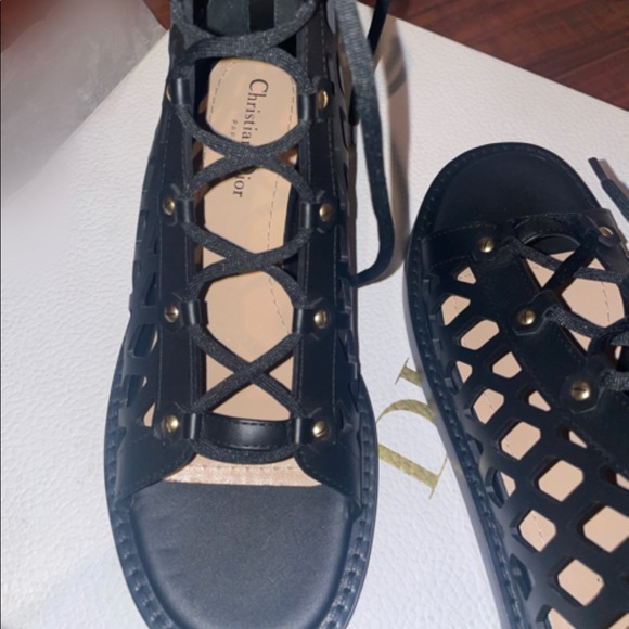 Dior D-Trap Cut Out Sandal - Picture 1 of 5